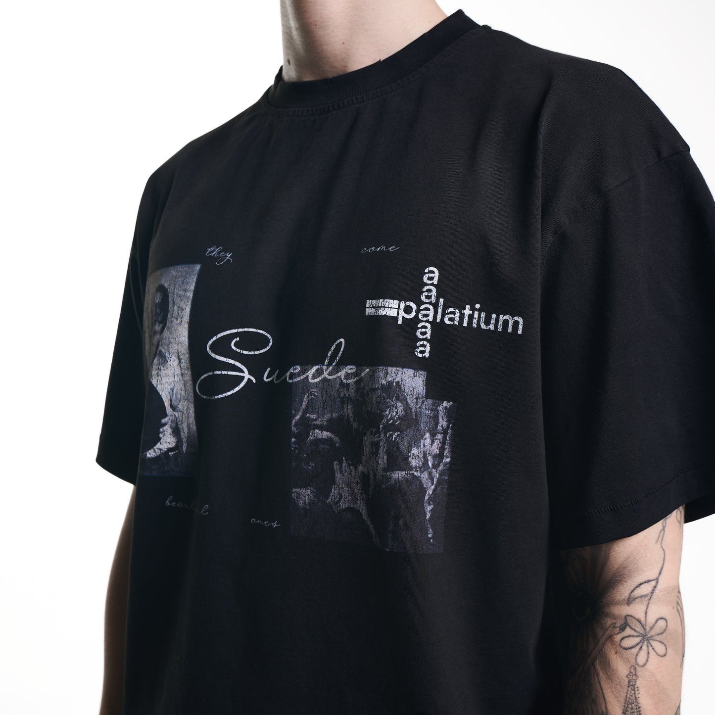 SUEDE TEE