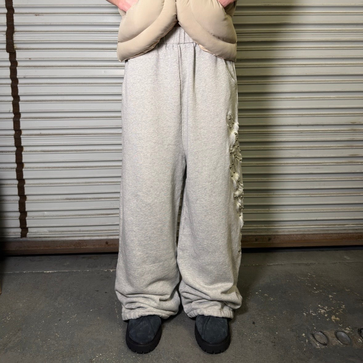 LOUNGE SWEATS HEATHER GREY