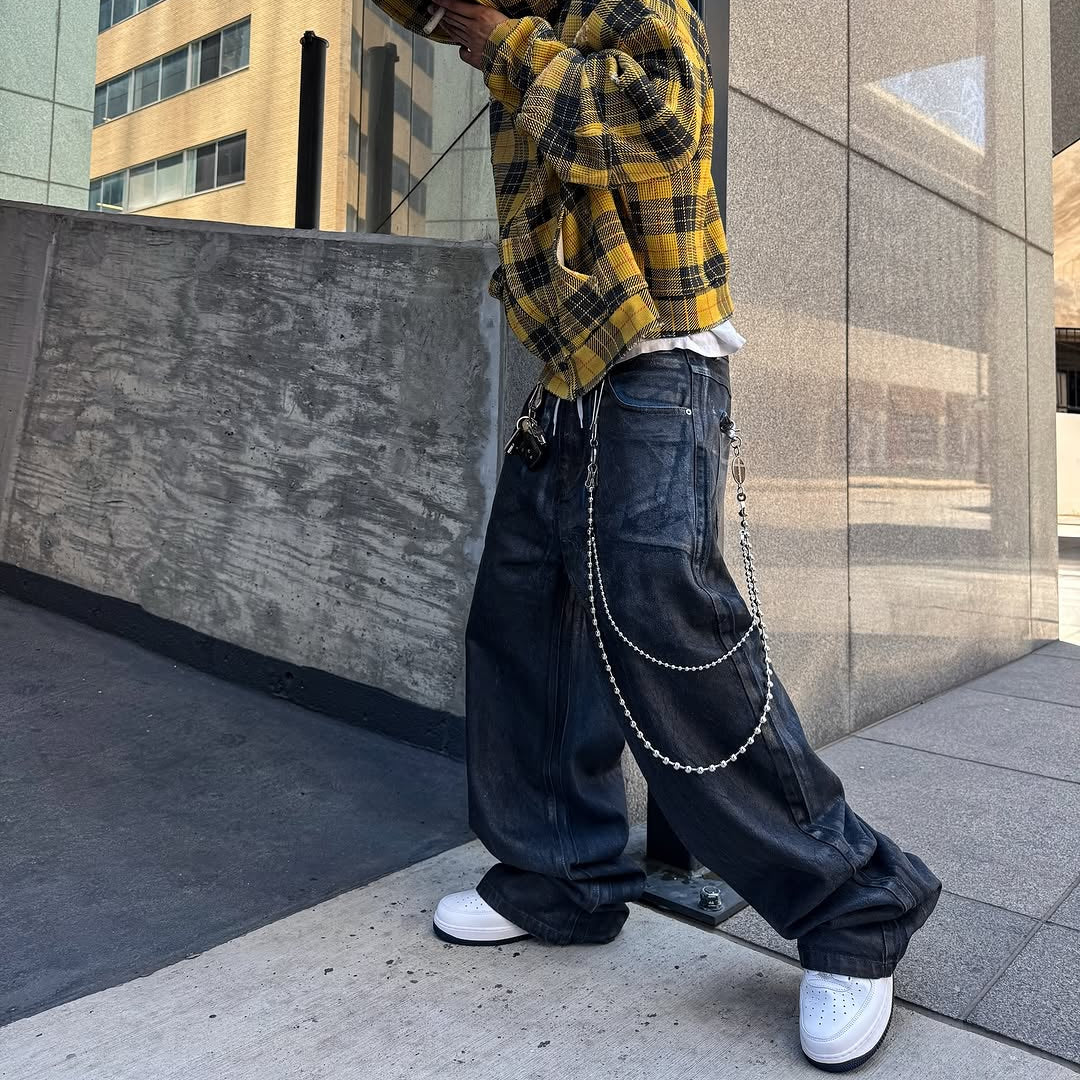 FOIL JEANS