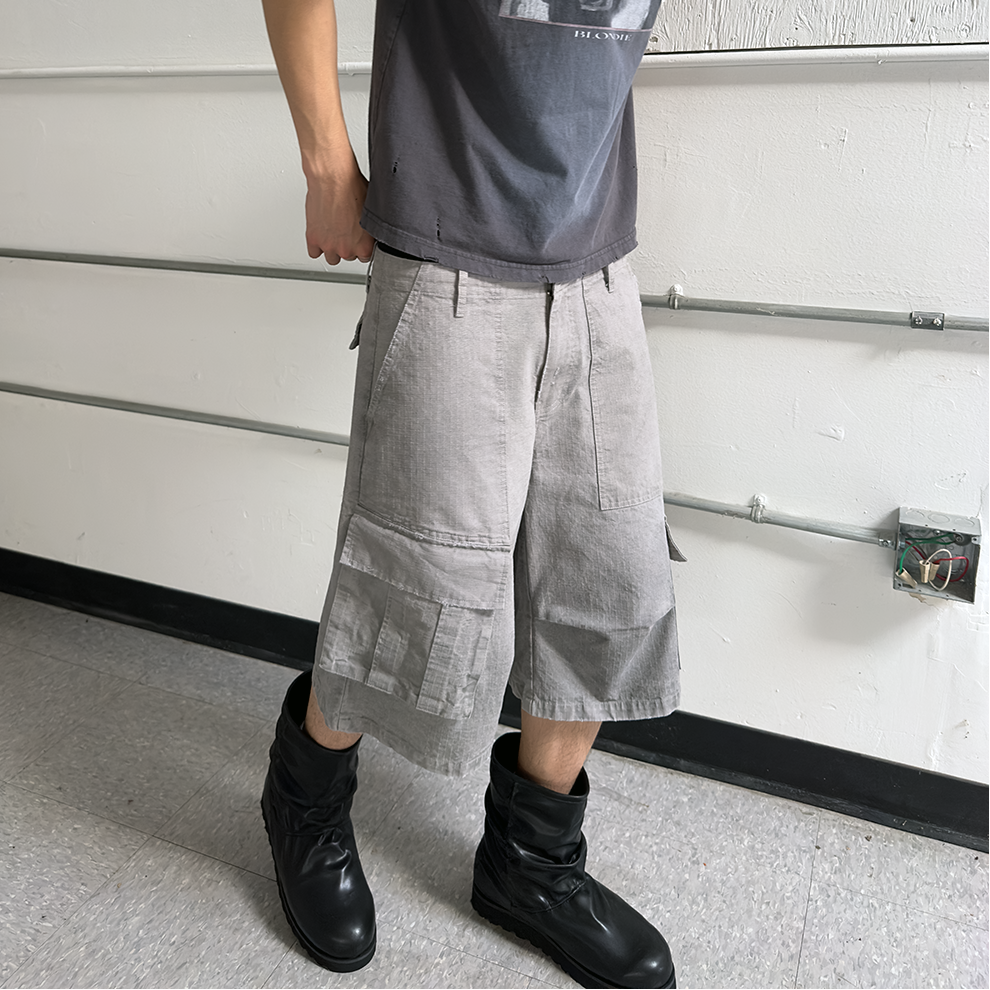 SLANT RIPSTOP SHORTS