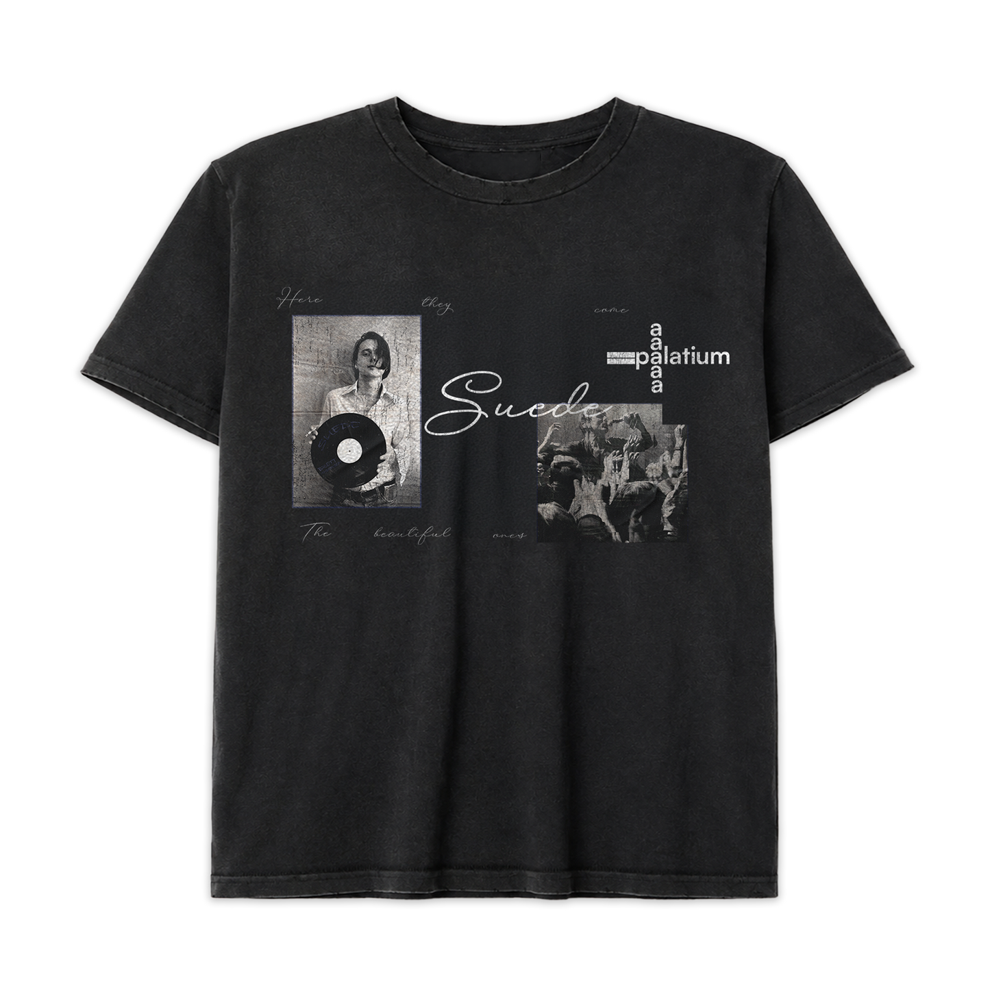 SUEDE TEE