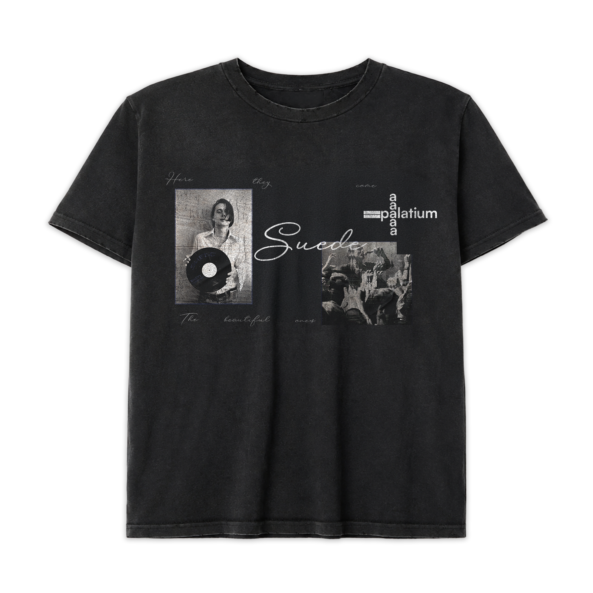 SUEDE TEE