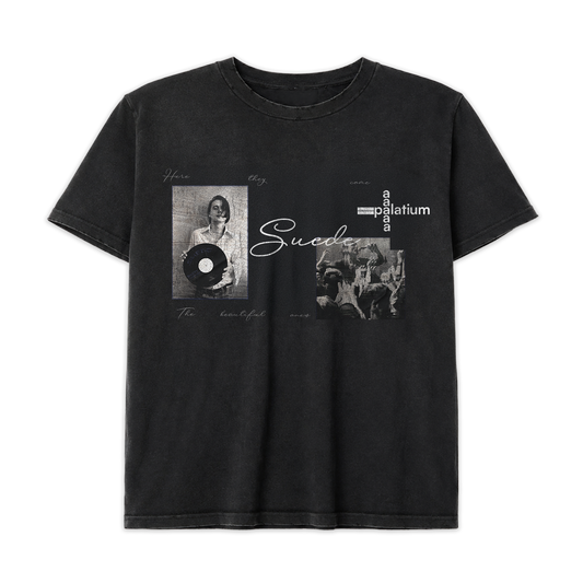 SUEDE TEE