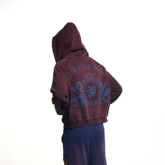 PALATINE ZIP UP [B-BERRY WINE]