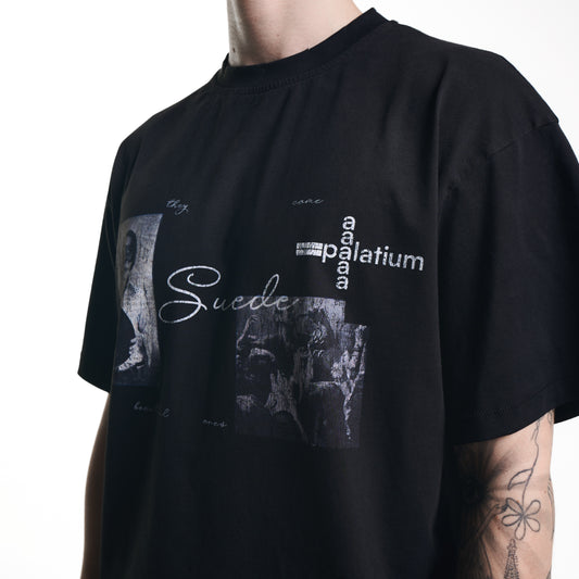 SUEDE TEE
