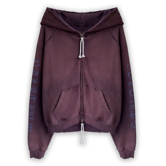 PALATINE ZIP UP [B-BERRY WINE]